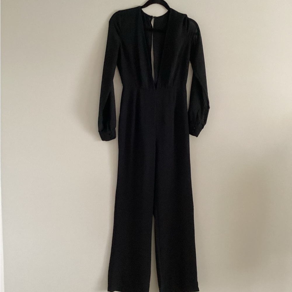 Forever 21 Jumpsuit, Black, Long Sleeved, Size S